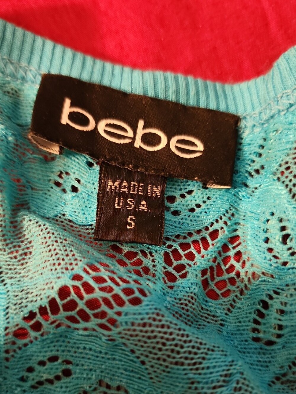 bebe Rhinestone Tank - Picture 3 of 4